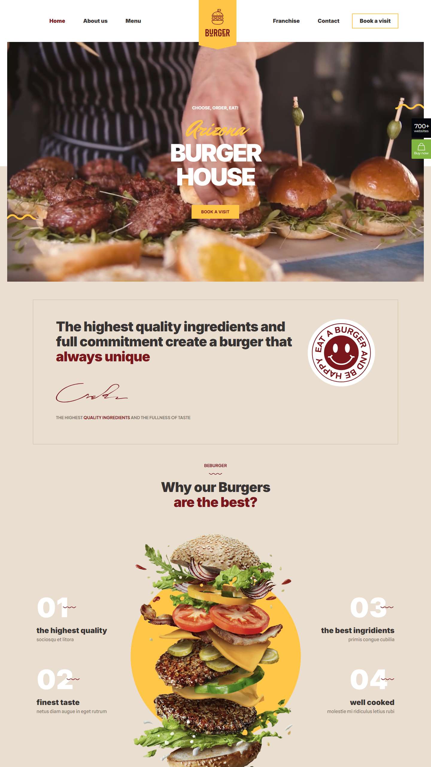 Burger eat